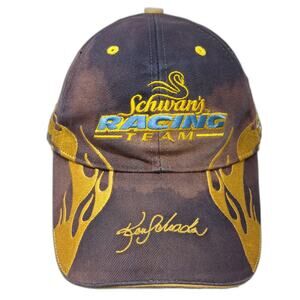 Schwan's Racing Team Ken Schrader 1st Edition Baseball Cap Blue One Size 6 Panel